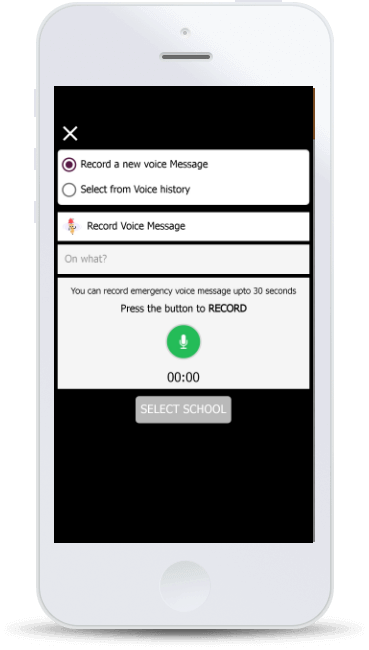 voice snap messanger login role